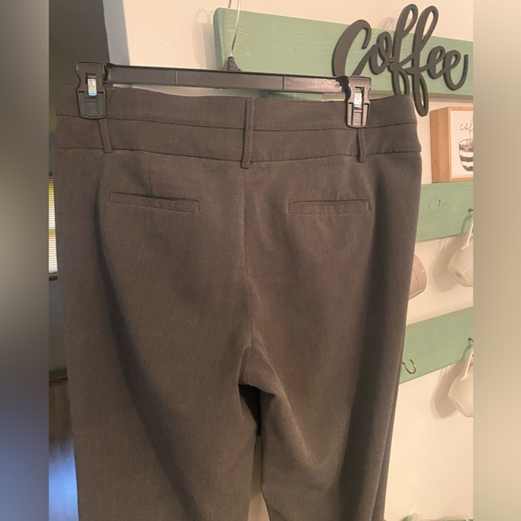 Gray women’s pants, good condition. Size 12 with 32” inseam. Snap closure. GUC - Picture 6 of 8